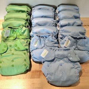 Bumgenius (20) Freetime Never Used Pre Washed Lot
